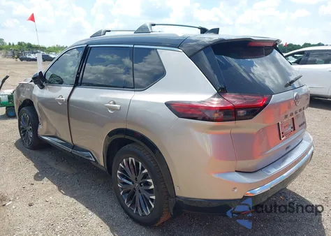 2025 Nissan Rogue Platinum Fwd из США, поврежденный, VIN JN8BT3DC5SW102839